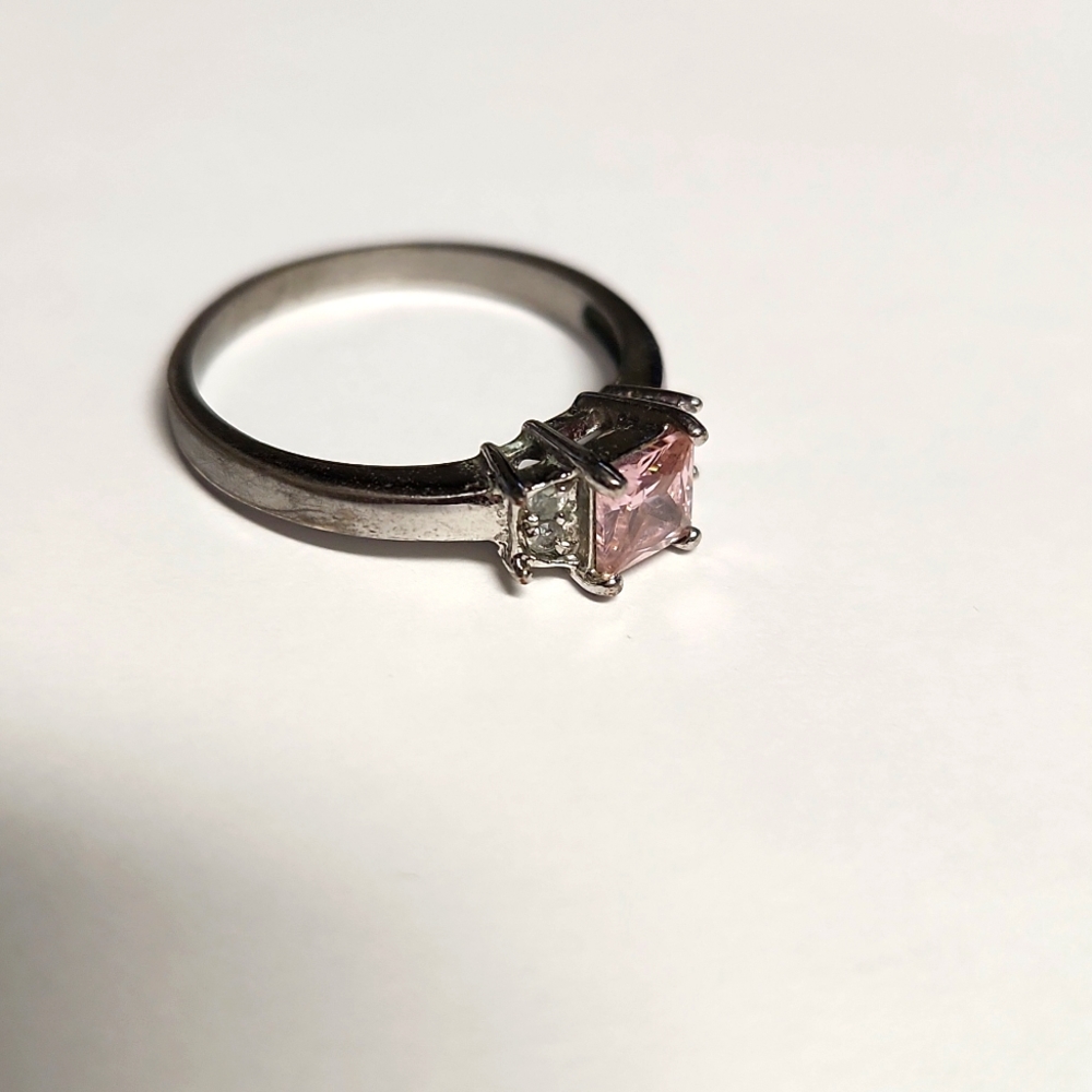 Pink Diamond Ring